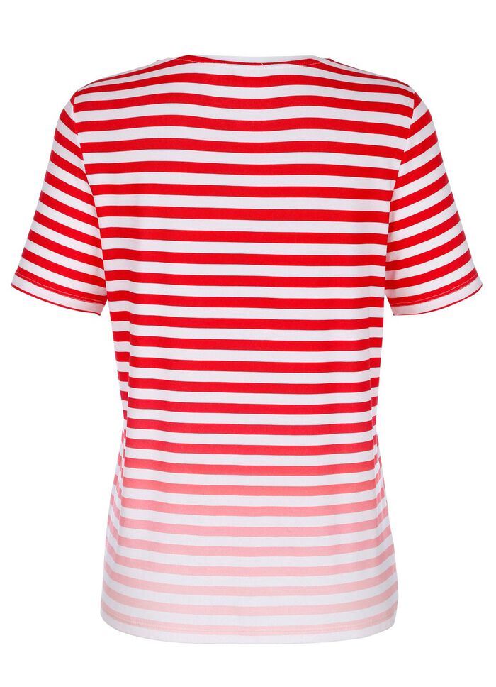 Shirt mit platziertem Druckmotiv 