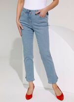 Kn&ouml;chellange Jeans in 5-Pocket-Form 