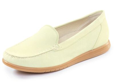 Waldl&auml;ufer, bequeme Damen-Slipper, Weite H, mit herausnehmbarem Fu&szlig;bett 