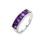 Damenring mit Amethyst 