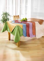 Klassisch marmorierte Wachstuch-Tischdecke 