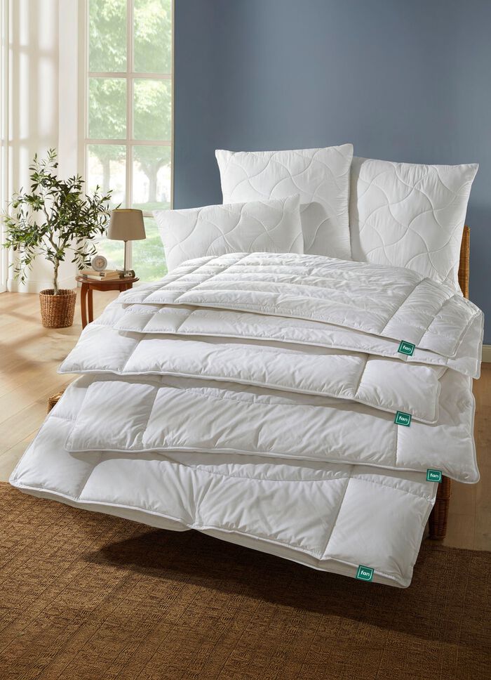 Bettwarenprogramm von f.a.n. mit aktiver Temperaturregulierung 