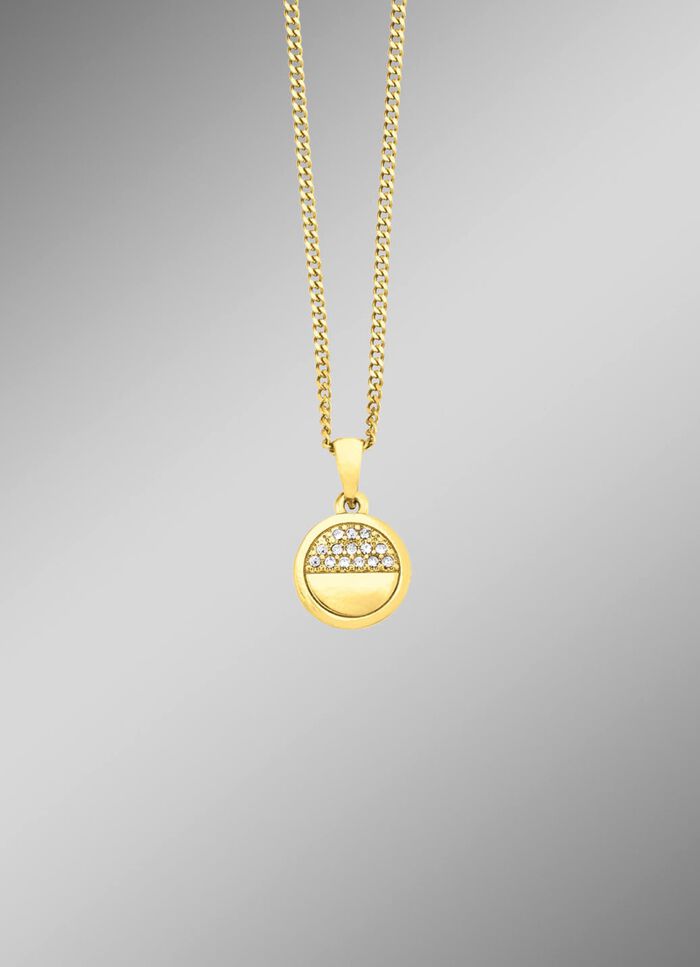 Goldfarbenes Damenuhrset 3-tlg. 