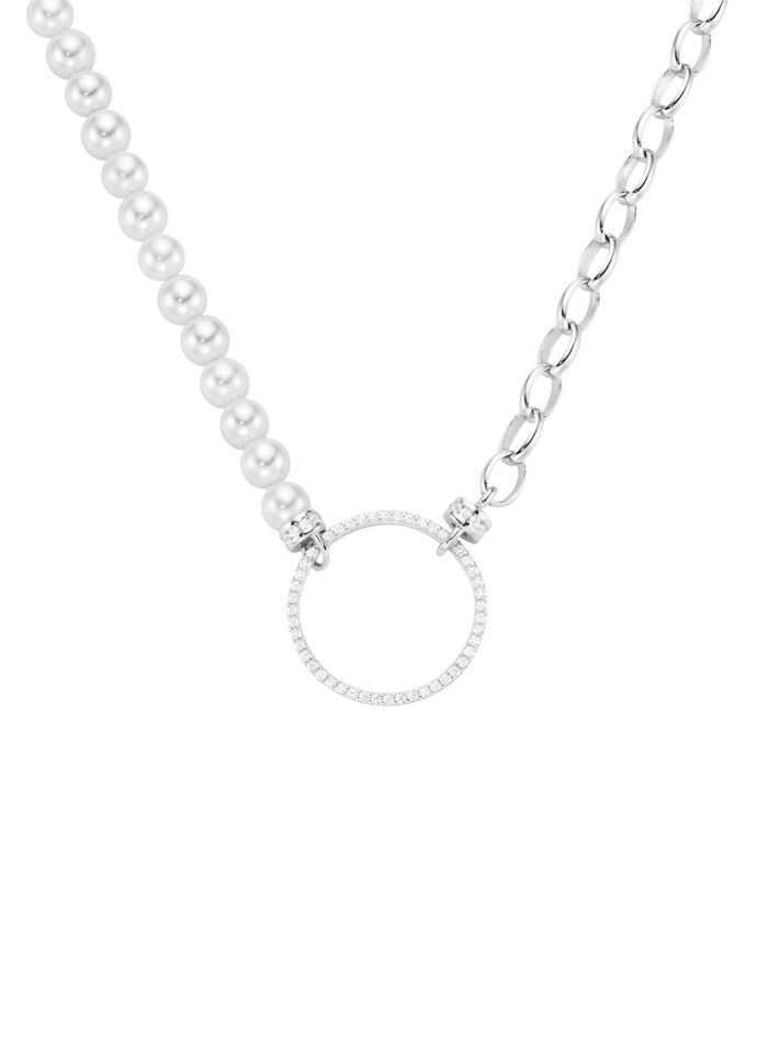 Halskette mit Muschelkernperle 