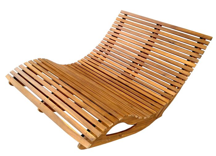Garten Liege aus Akazienholz 