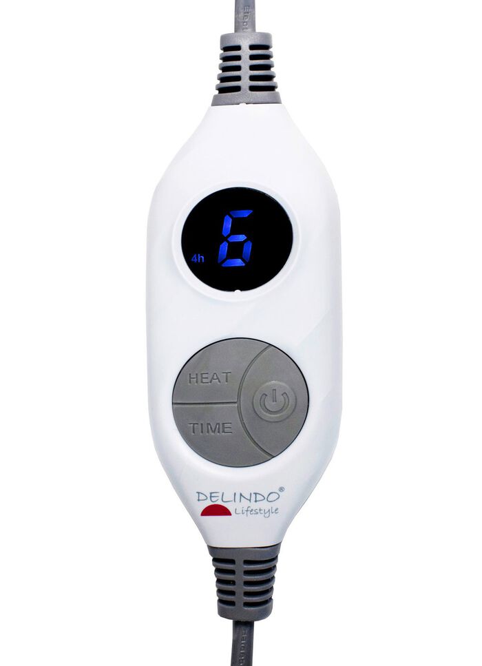 XXL-Heizdecke in Lammfell-Optik 