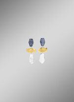 Zauberhafte Ohrstecker in Tricolor 