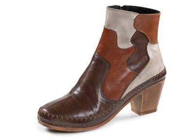 Gemini, modische Damen-Stiefeletten, Winterschuhe, Weite G, mit Rei&szlig;verschluss 