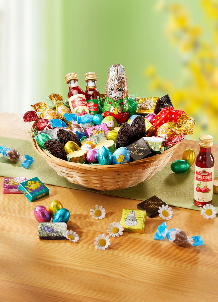 Beschwipster Osterkorb f&uuml;r Erwachsene 