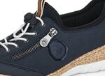 Rieker, sportliche Damen-Sneaker, mit MemoSoft Decksohle 