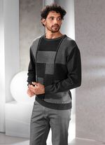 Rundhalspullover in 2 Farben 