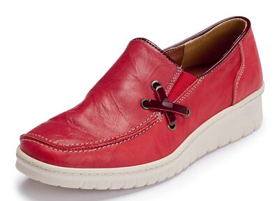 ELENA EDEN Slipper mit Knitterstruktur 