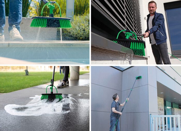 Hammersmith Aquaclean Deluxe 2-in-1 Teleskop Wasserbesen 