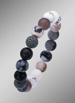 Tolle Unikate: Modisches Energiearmband 