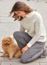 Pullover mit aufwendiger Struktur 