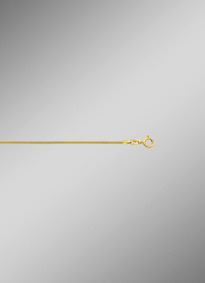 Schlangenkette aus Gold 