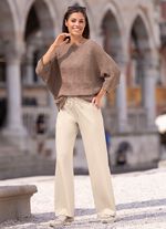 Pullover mit recycelter Baumwolle 