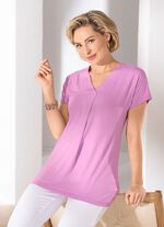 Shirt mit V-Ausschnitt 