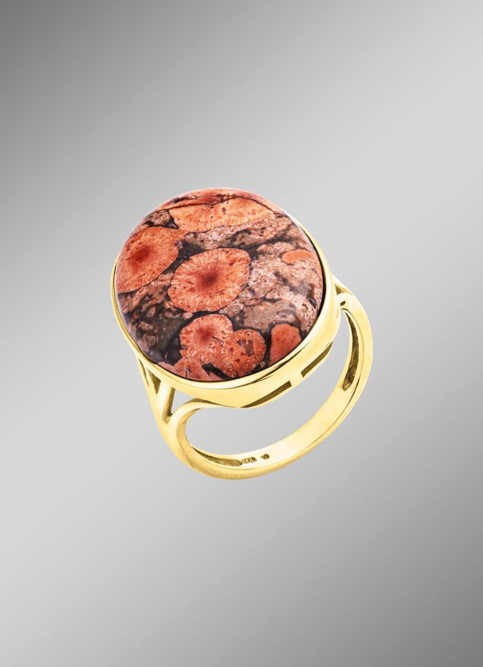 Bl&uuml;hende Eleganz &ndash; Damenring mit Flower Opal 