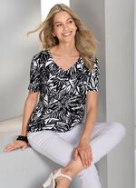 Shirt-Tunika mit Elasthan 