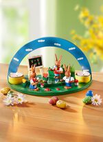 Teelichthalter &bdquo;Hasenschule&ldquo; 