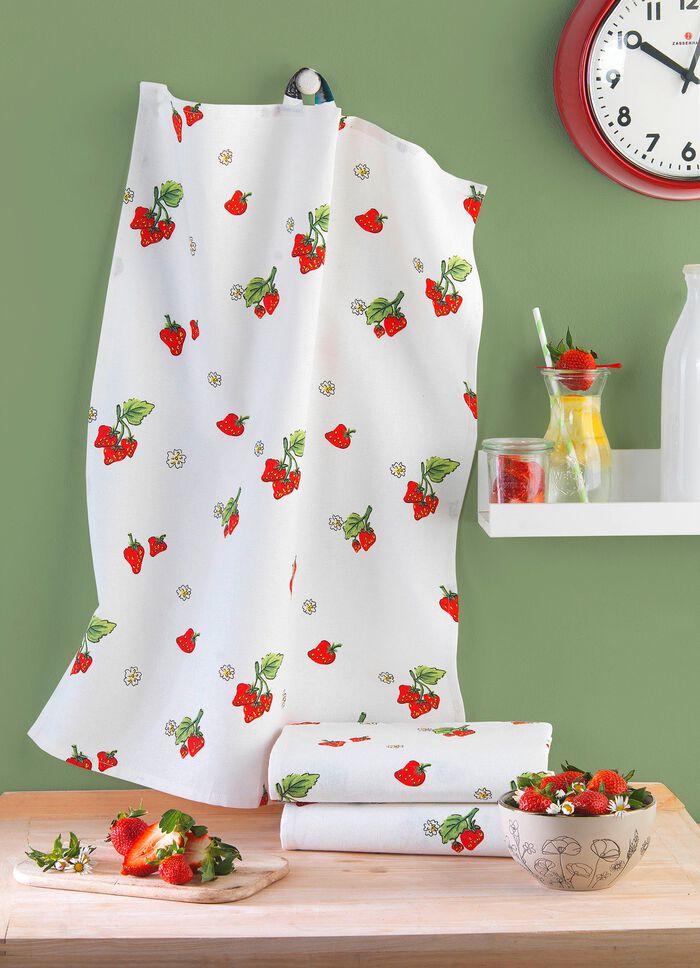 Farbenfrohe Geschirrt&uuml;cher, 3er-Set 