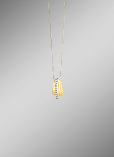 Toller Anh&auml;nger mit synth. Zirkonia 