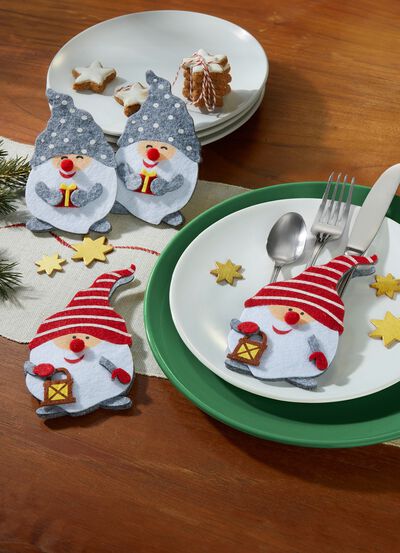 Bestecktaschen, 4er-Set 