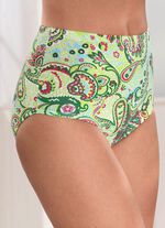 Viererpack Slips mit farbenfrohem Dessin 