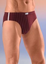 Viererpack Slips mit Streifendessin 