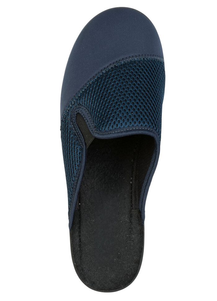 Leichte Herren-Hausschuhe, mit Gummizug 