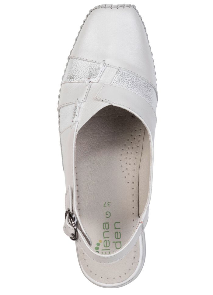 ELENA EDEN, schicke Damen-Sandalen, Weite G, mit Gummizug 