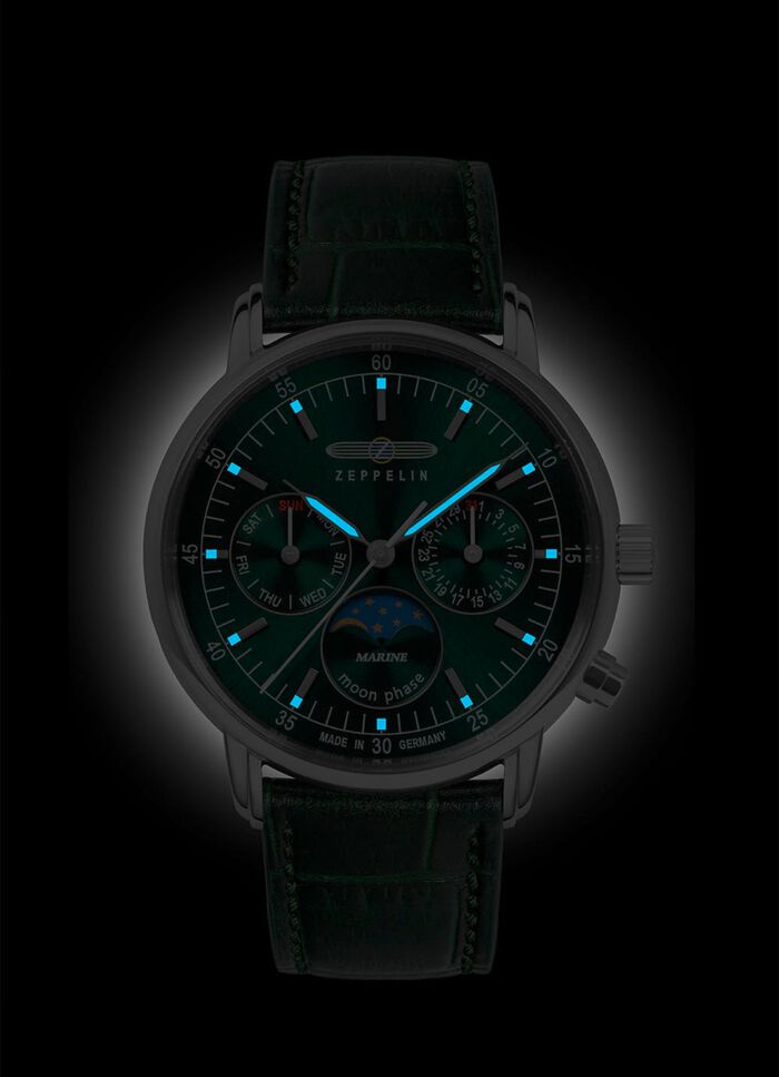  Zeppelin Quartz-Damenuhr 