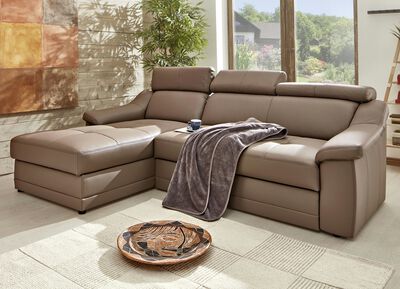 Polsterecke mit Kopfteilverstellung 