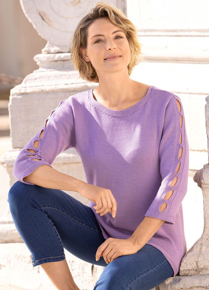 Pullover mit Cut-Outs 