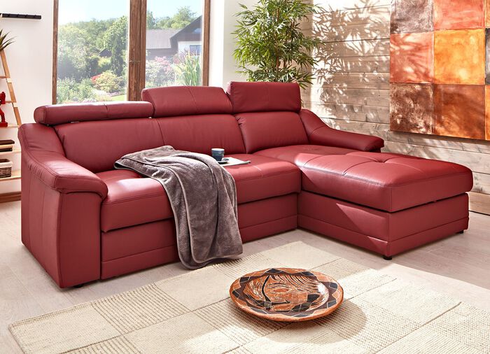 Polsterecke mit Kopfteilverstellung 