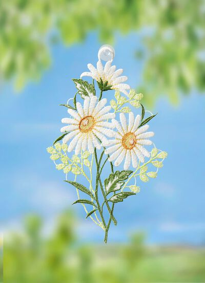 Fr&uuml;hlingshaftes Fensterbild 