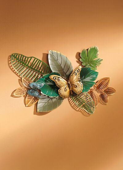 Wanddekoration aus Eisen 