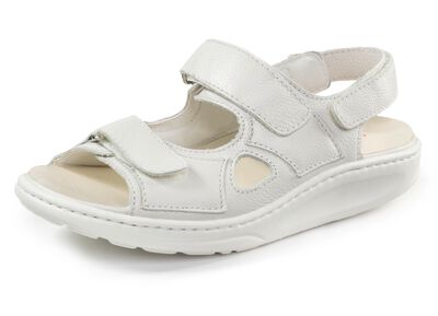 Waldl&auml;ufer, bequeme Damen-Sandalen, Weite H, mit herausnehmbarem Fu&szlig;bett 