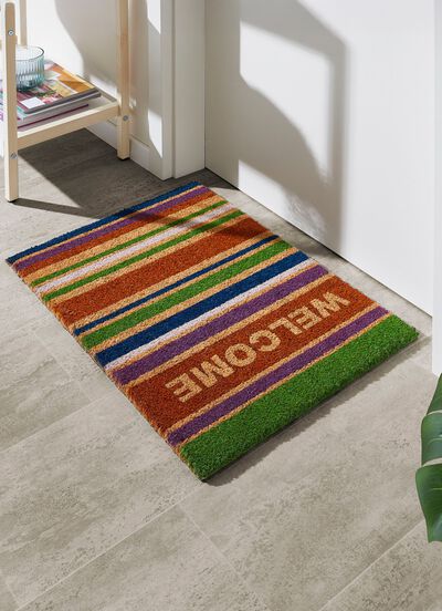 Fu&szlig;matte aus echten Kokosfasern 