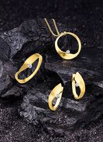 Geschmackvoller Damenring in Bicolor 