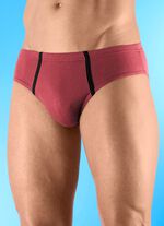 Sechserpack Slips mit Kontrastpaspeln 