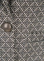 Blazer mit grafischem Dessin 