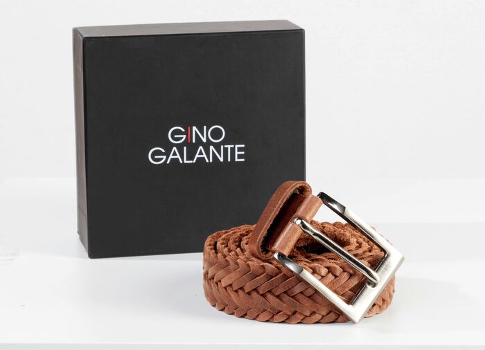 GINO GALANTE, eleganter Herren-G&uuml;rtel inkl. Box, 3 cm breit 