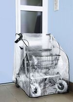 Rollatorabdeckung f&uuml;r alle g&auml;ngigen Rollator-Modelle 