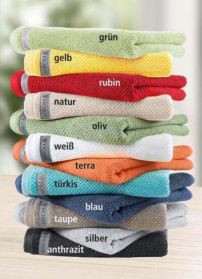 Flauschig weiche Frottier-Serie aus dem Hause Ross 