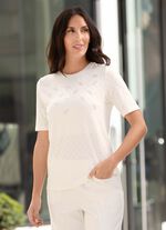 Shirt mit Strasszier 