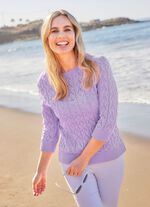 Pullover mit recycelter Baumwolle 