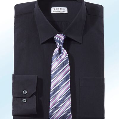 "Milano Italy"-Hemd mit Brusttasche in 5 Farben 