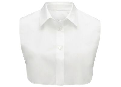 Klaus Modelle, Damen-Blusenkragen, aus feinem Popeline 